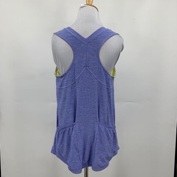 Duluth Tank Top Womens L Large Avant Garden Racerback Back Pockets Shelf Bra - Picture 4 of 11